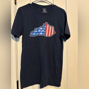 Shop Local Kentucky Navy Graphic Tee